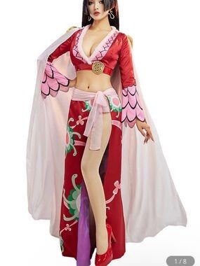 NWT One Piece Boa
Hancock Cosplay
Costume with heels